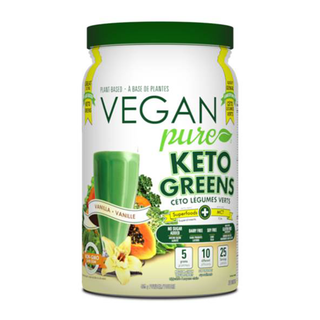 Vegan Pure Keto Greens Vanilla 404g