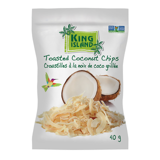 King Island Toasted Coconut Chips 40g