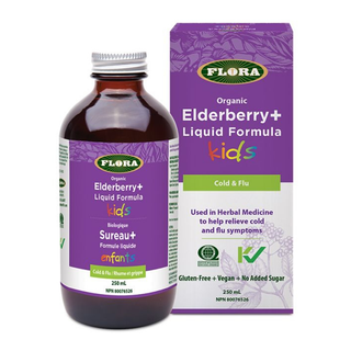 Flora Elderberry+ Liquid Kids 250mL