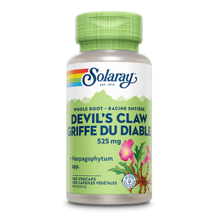 Solaray Devil's Claw 525mg 100 Veggie Caps