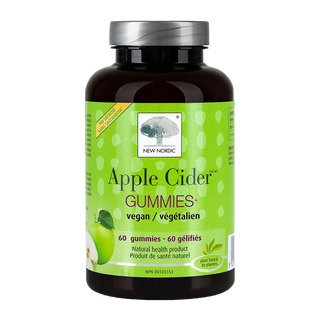 New Nordic Vegan Apple Cider 60 Gummies