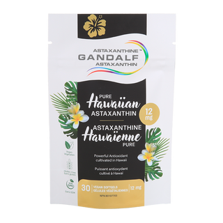 Gandalf Pure Hawaiian Astaxanthin 12mg 30 Softgels