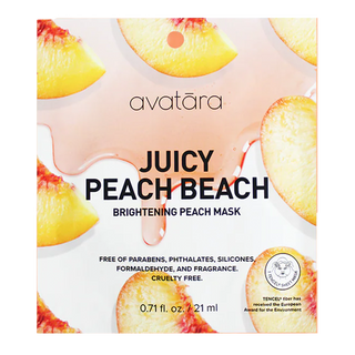 Avatara Brightening Peach Mask Juicy Peach Beach 21mL