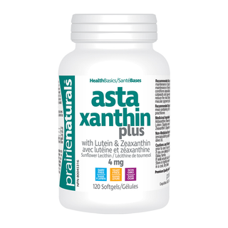 Prairie Naturals Astaxanthin Plus 120 Softgels