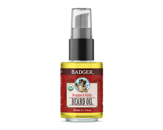 Badger Organic Beard Oil Bergamot & Vanilla 29.6 mL