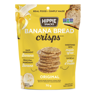 Hippie Snacks Banana Bread Crisps Original 70g