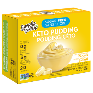 Simply Delish Keto Pudding Banana 48g