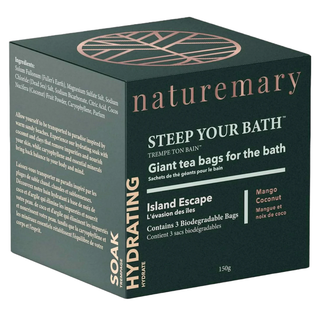 Naturemary Bath Tea Bags Island Escape Mango Coconut 150g