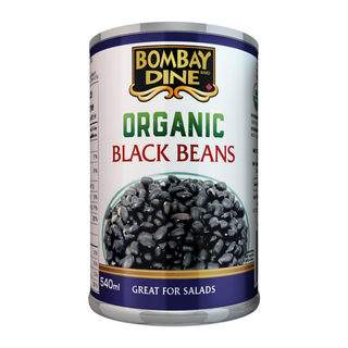 Bombay Dine Organic Black Beans 540mL