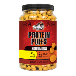 Twin Peaks Protein Puffs Mesquite Barbecue 300g