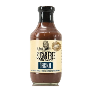 G Hughes Smokehouse Sugar Free BBQ Sauce Original 490g