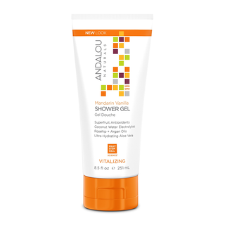 Andalou Naturals Vitalizing Shower Gel Mandarin Vanilla 251mL