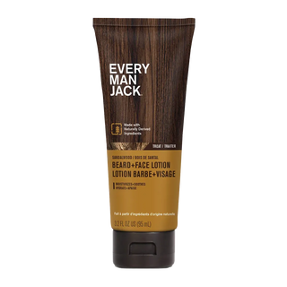 Every Man Jack Beard + Face Recovery Lotion Sandalwood 95mL