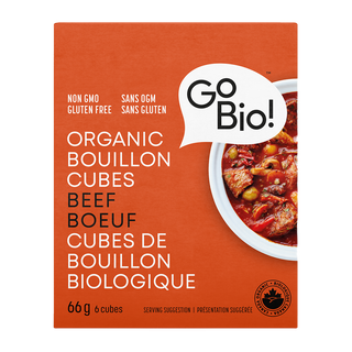 Go Bio Bouillon Cubes Beef 66g