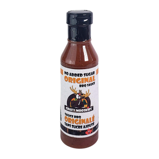 Crazy Mooskies BBQ Sauce Original 375mL