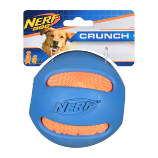 Nerf Dog Crunchable Ball Blue