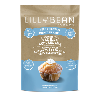 Lilly Bean Keto Cupcake Mix Vanilla 198.45g