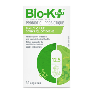 BIO-K Daily Care Probiotic 12.5 Billion 30 Capsules