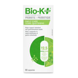 BIO-K Daily Care Probiotic 12.5 Billion 60 Capsules