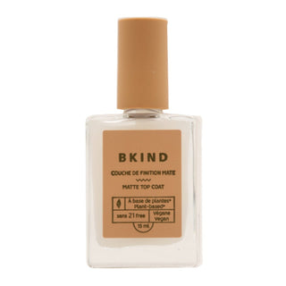 BKIND Nail Polish Matte Top Coat 15mL