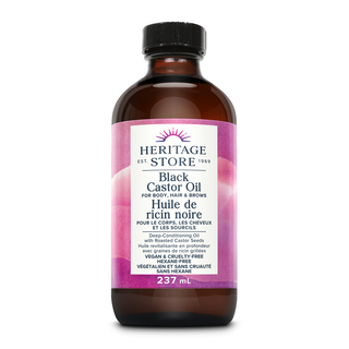 Heritage Products Castor Oil Black 237mL