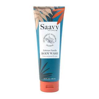 Saavy Naturals Body Wash Tahitian Vanilla 250mL