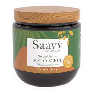 Saavy Naturals Sugar Scrub Tropical Coconut 340.2g