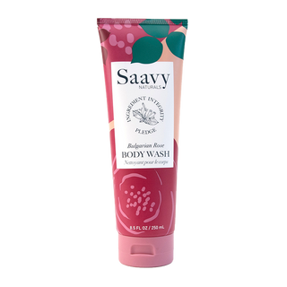 Saavy Naturals Body Wash Bulgarian Rose 250mL