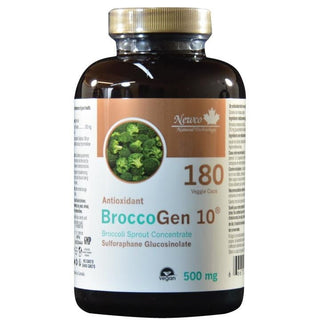 Newco Naturals BroccoGen 10 Antioxidant 180 Veggie Caps