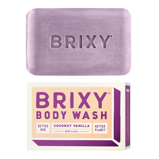 BRIXY Body Wash Bar Coconut Vanilla 113g