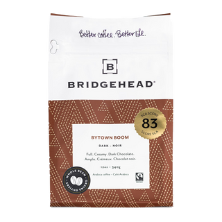 Bridgehead Organic Whole Bean Coffee Bytown Boom 340g