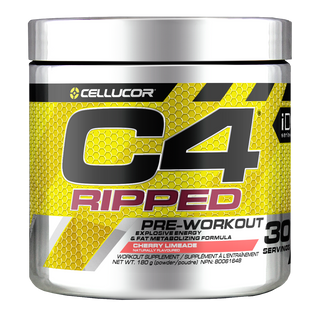 Cellucor C4 Ripped Pre-Workout Explosive Energy Cherry Limeade 30 Servings