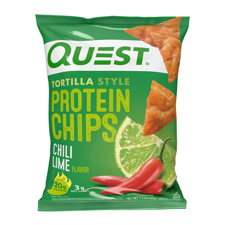 Quest Bar Protein Chips Tortilla Style Chili Lime 32g