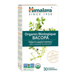 Himalaya Organic Bacopa 30 Caplets