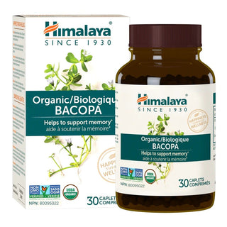 Himalaya Organic Bacopa 30 Caplets