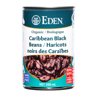 Eden Foods Organic Caribbean Black Beans 398mL