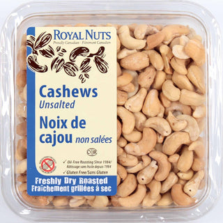 Royal Nuts Cashew Dry Roasted Unsalted 195g