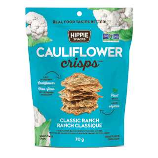 Hippie Snacks Cauliflower Crisps Classic Ranch 70g