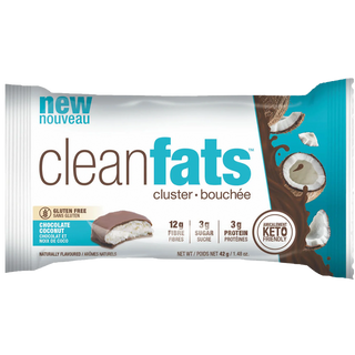 cleanfats Cluster Chocolate Coconut 42g