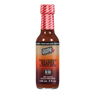 Pepper North Hot Sauce Black Cherry & Reaper 148mL