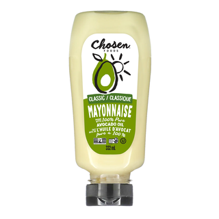 Chosen Foods Classic Mayonnaise Squeeze Avocado Oil 332mL