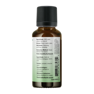 NOW Organic Tea Tree Oil 30mL