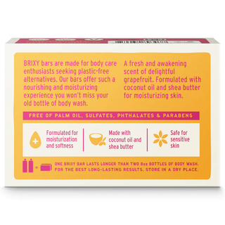 BRIXY Body Wash Bar Citrus 113g