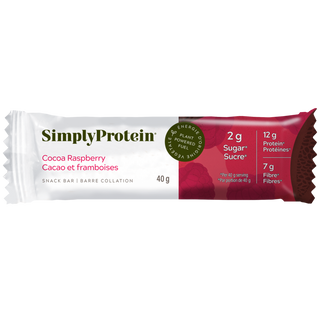 Simply Protein Plant Based Bar Cocoa Raspberry 40g