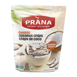 Prana Organic Coconut Chips Original Nature 100g