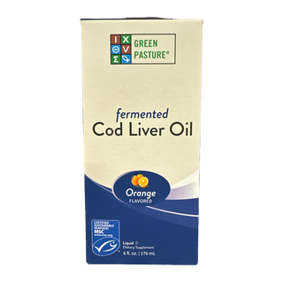 Green Pasture Fermented Cod Liver Oil Orange 176mL