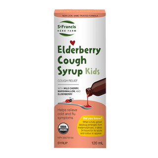 St. Francis Elderberry Cough Syrup Kids 120mL