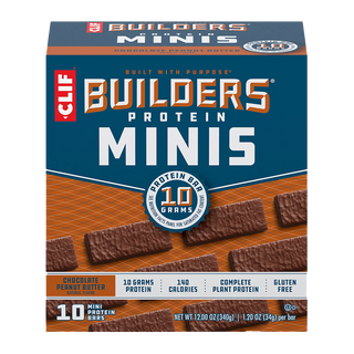 Clif Builder's Bar Mini Chocolate Peanut Butter 340g