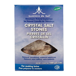 Lumiere de Sel Crystal Salt Stones 1000g