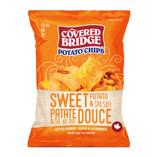 Covered Bridge Potato Chips Sweet & Sea Salt 142g